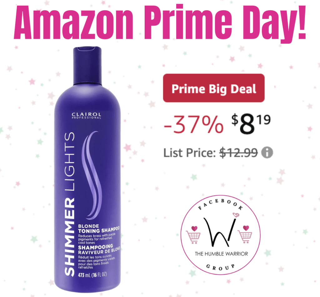Clairol Professional Shimmer Lights Purple Shampoo!